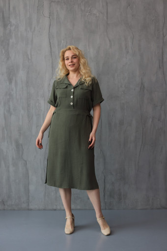 Легке літнє плаття з американського крепу